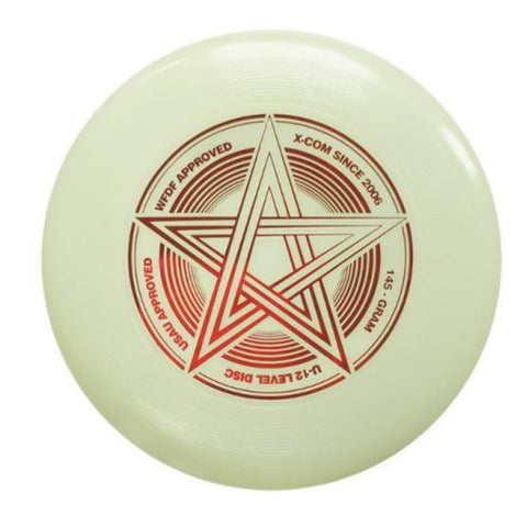 X-COM Junior Frisbee - 145 gram - Night Glow