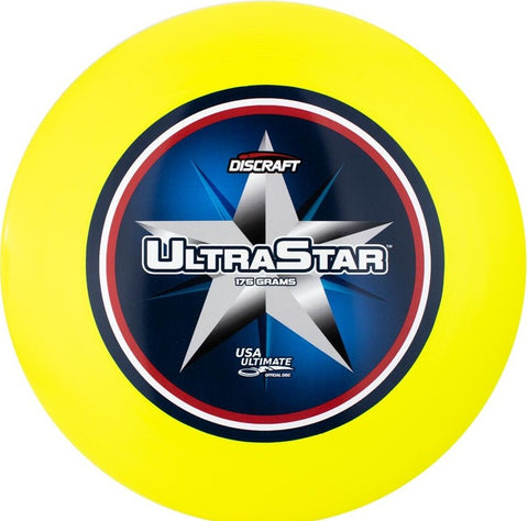 Frisbee Discraft Supercolor Ultra-star Center Print